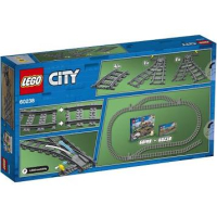 LEGO 60238 City Trains Wissels 6 stuks uitbreidingsset